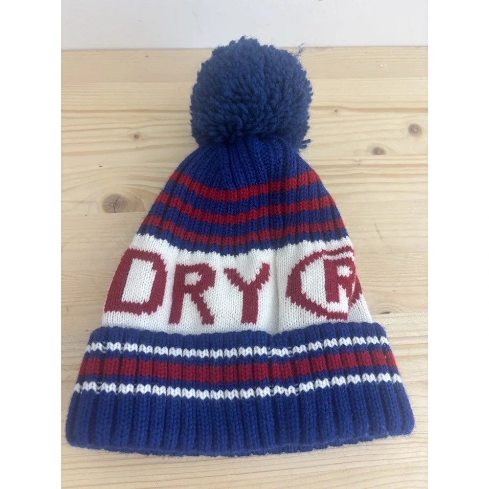 Superdry Beanie‎ Hat Winter Pom Logo Bobble Men's One Size FF15